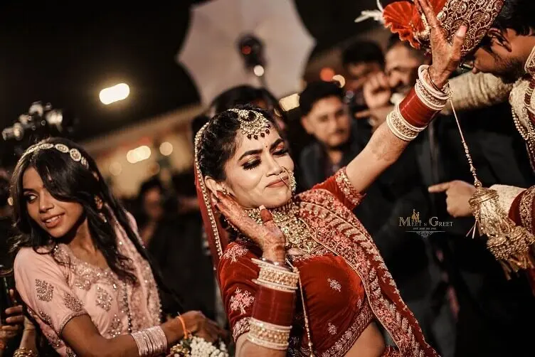 Bridal dance Portrait During Wedding Photography in Kanpur